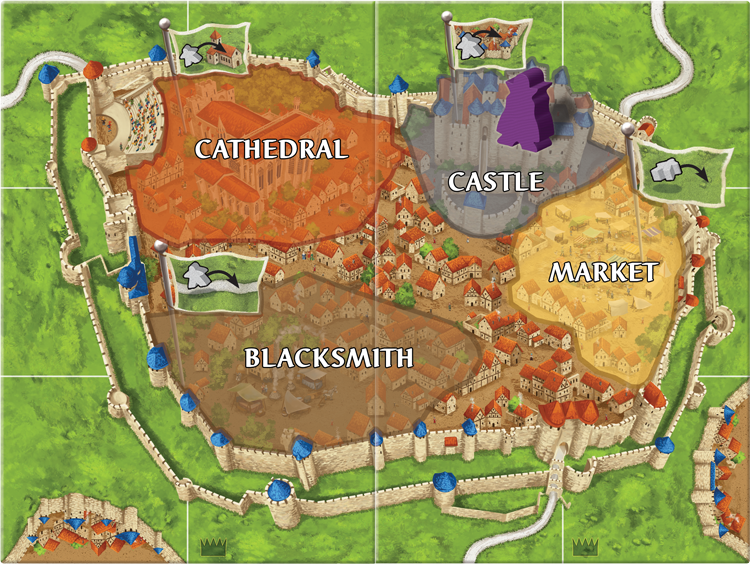 Carcassonne : Expansion 06 - Count, King and Robber